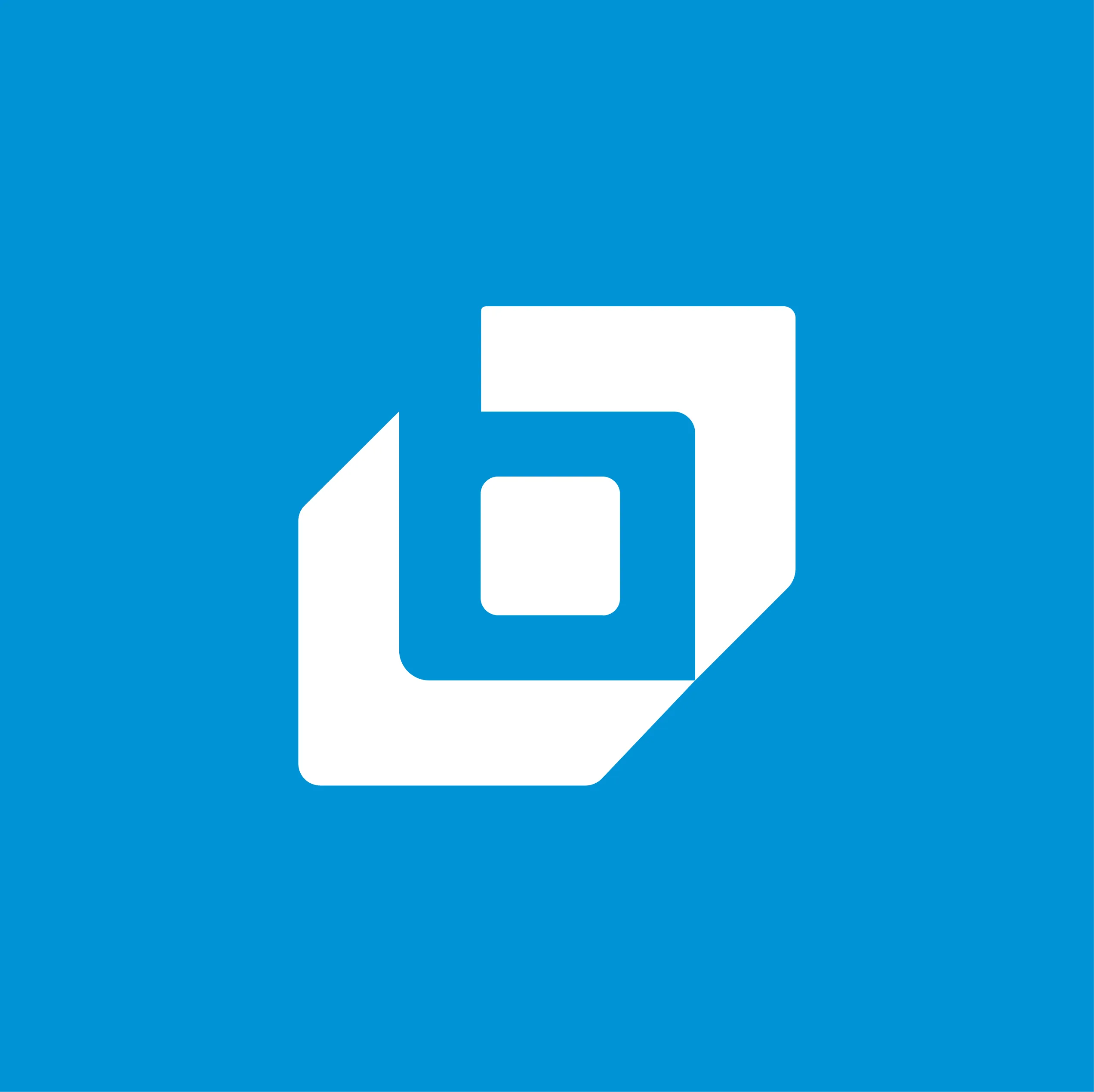 Boal & Co brand icon in white on blue
